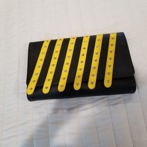 Lux De Ville Large Studded Clutch or shoulder Bag